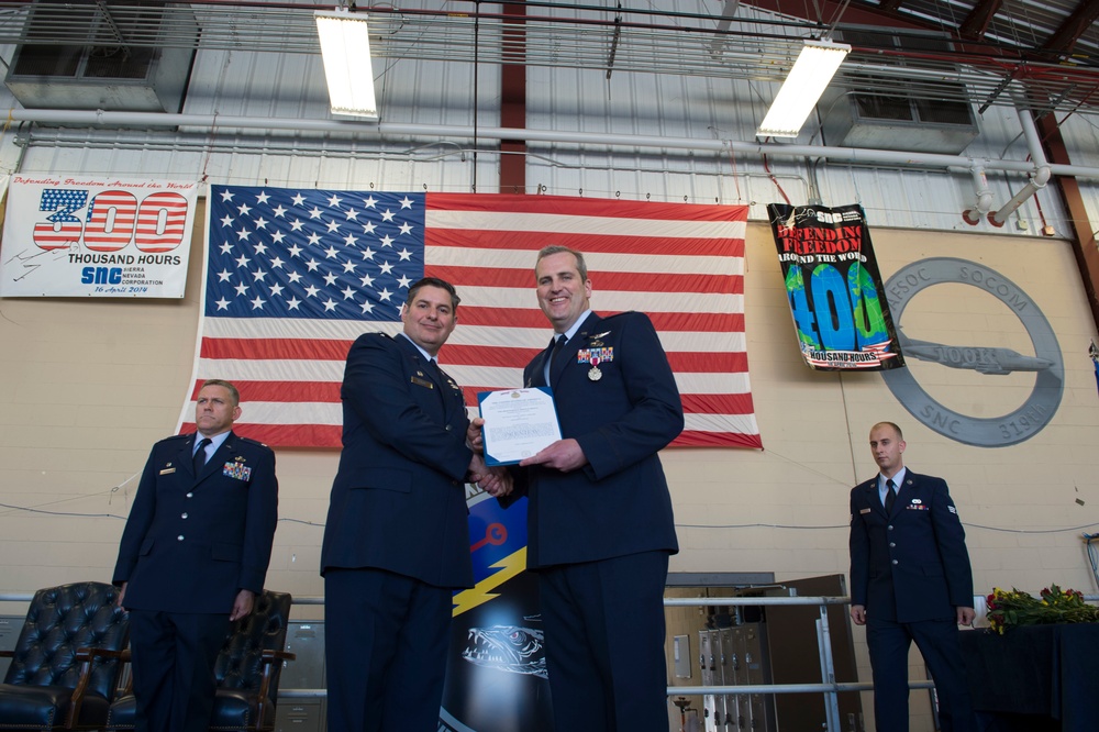 28th Intelligence Squadron Change of Command