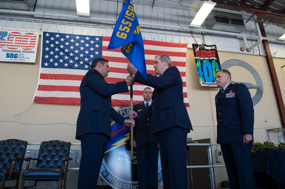 28th Intelligence Squadron Change of Command