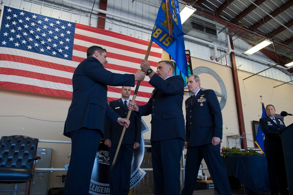 28th Intelligence Squadron Change of Command