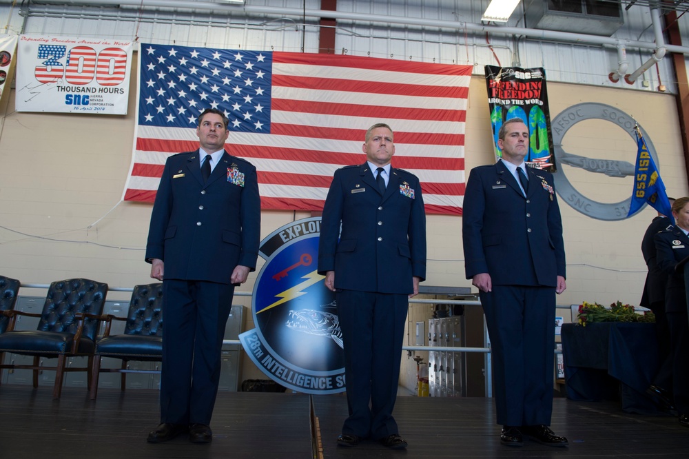 28th Intelligence Squadron Change of Command