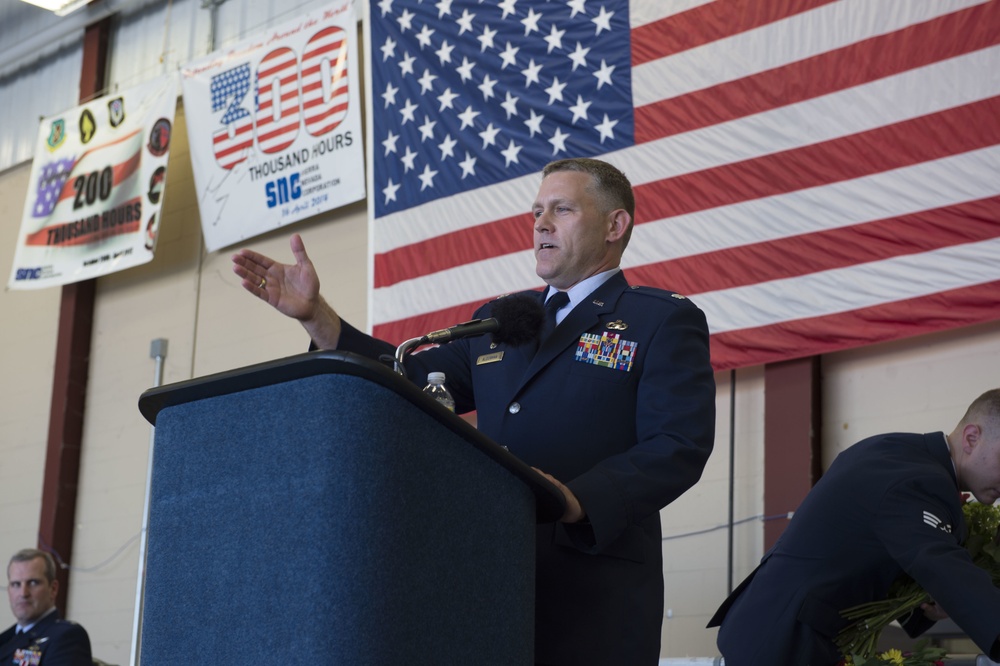 28th Intelligence Squadron Change of Command