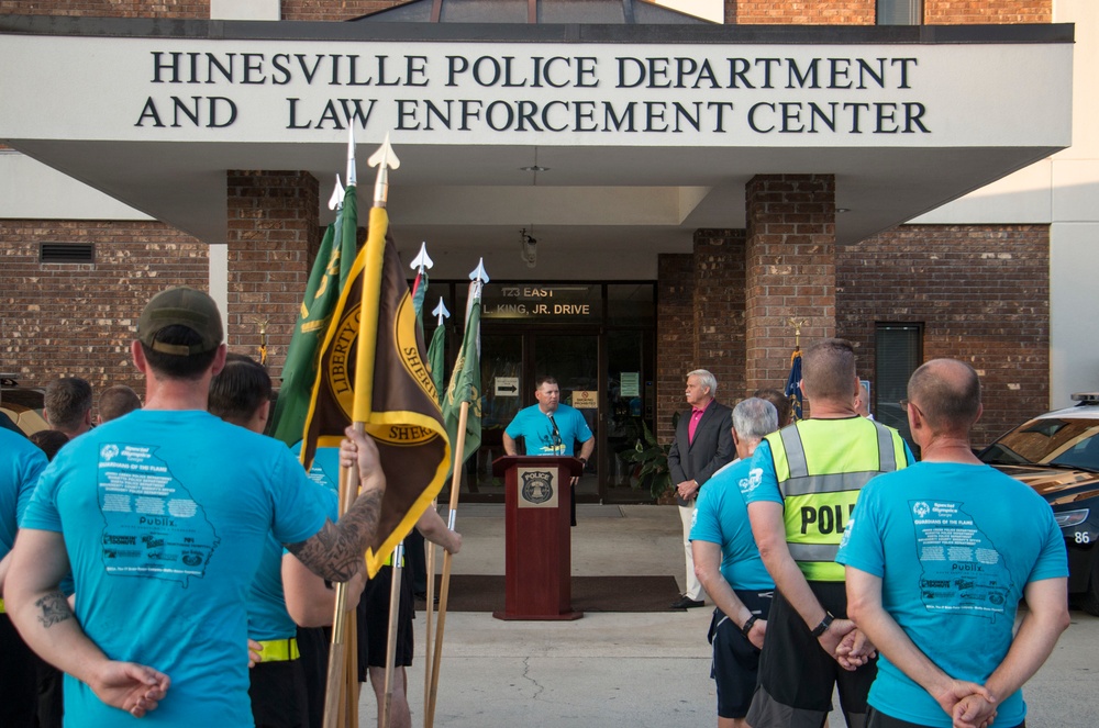 MPs, Local Law Enforcement light the way for GA Special Olympics