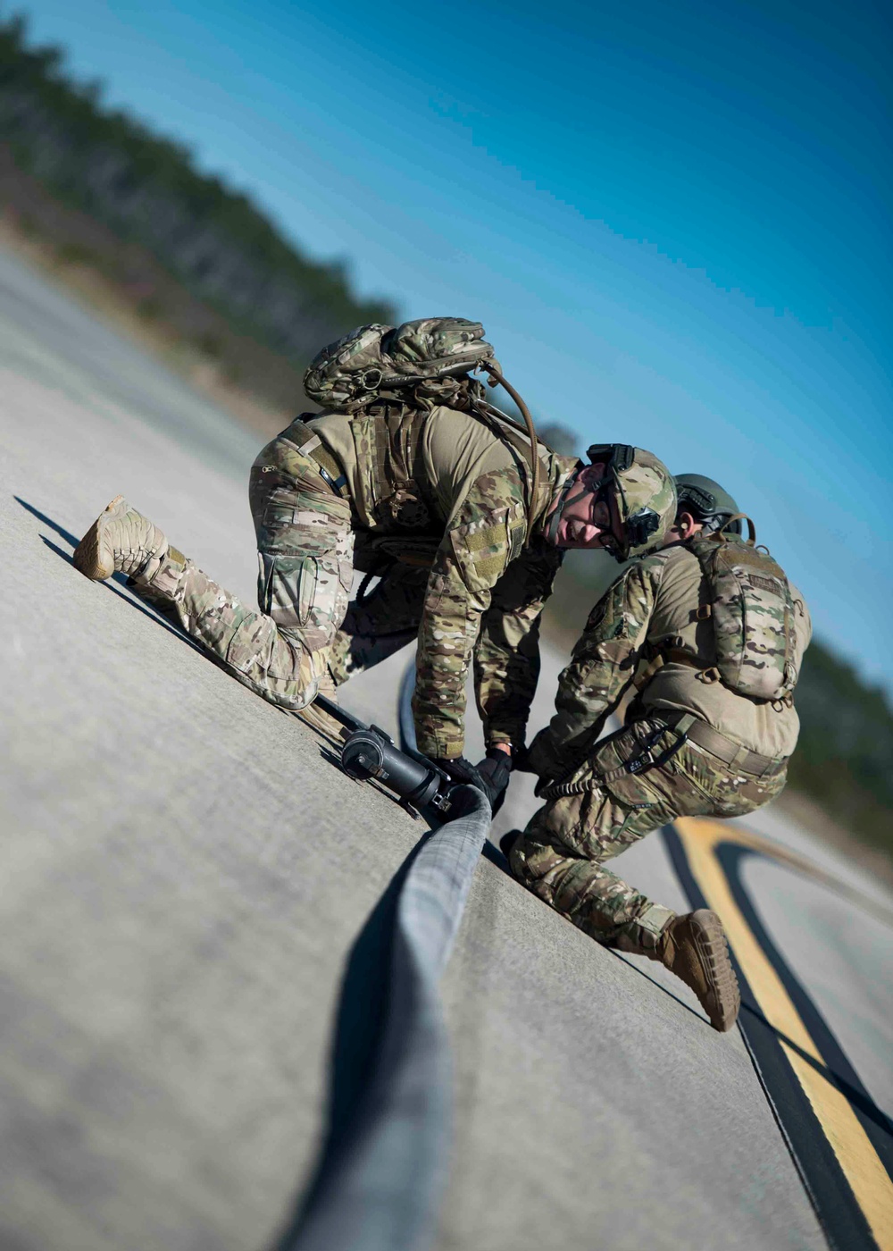 Hurlburt's FARP Airmen conduct refueling operations