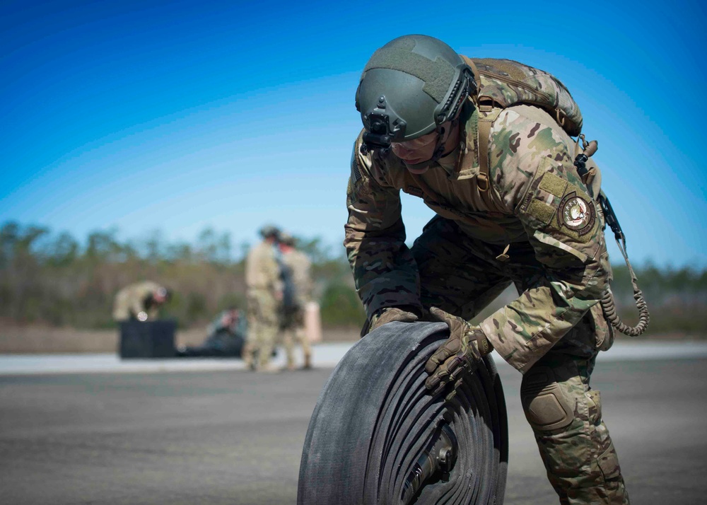 Hurlburt's FARP Airmen conduct refueling operations