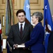 Dr. Heather Wilson takes the oath of office as the 24th Secretary of the Air Force
