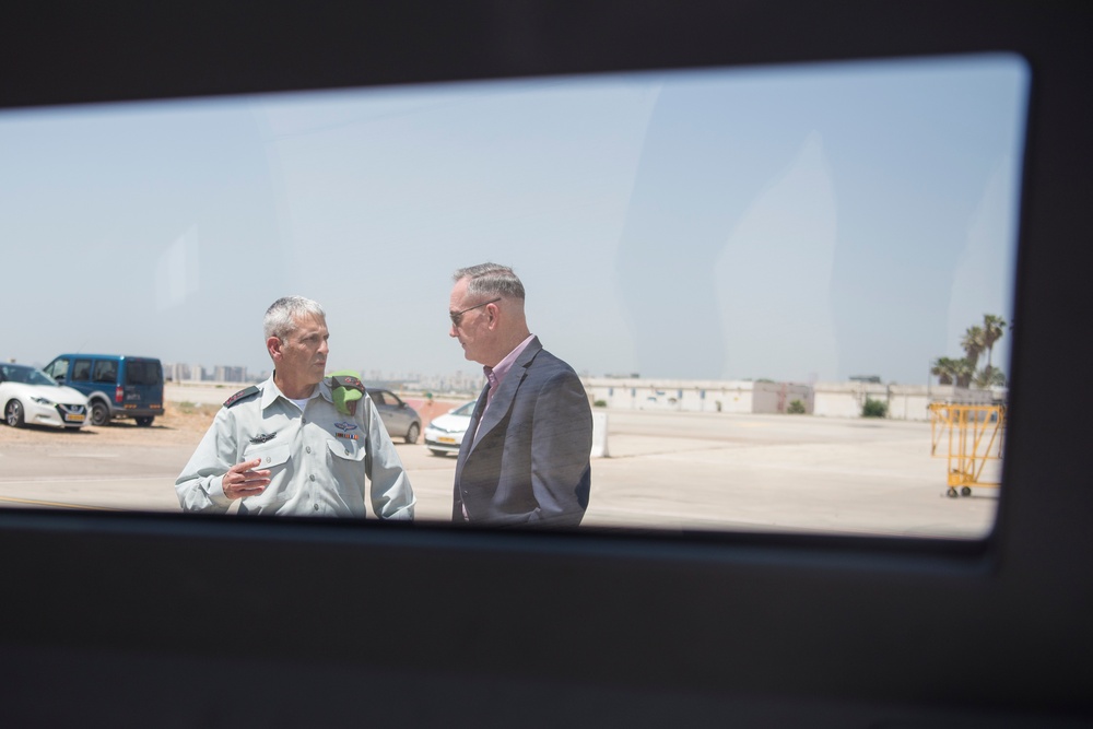 CJCS arrives in Israel