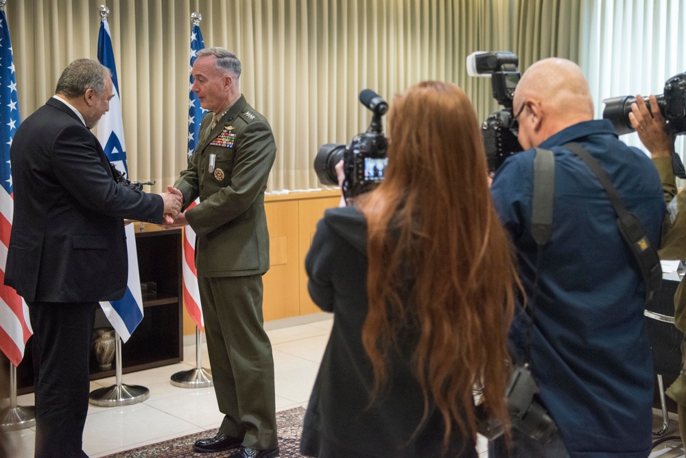 CJCS arrives in Israel