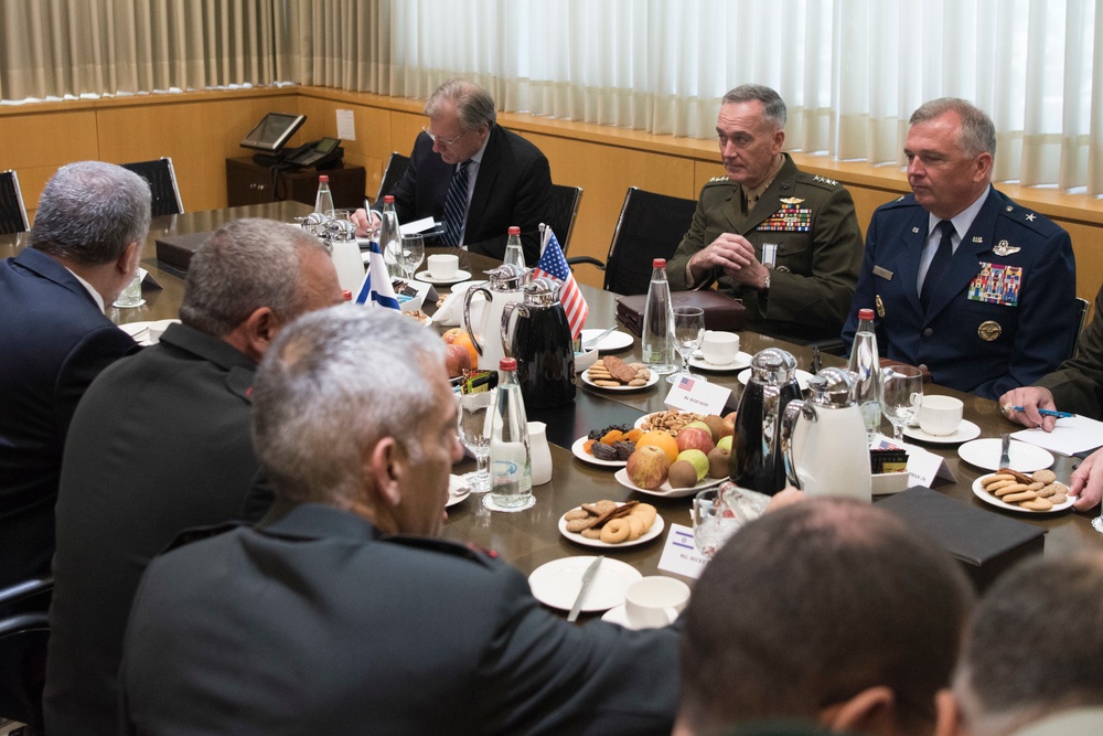 CJCS arrives in Israel