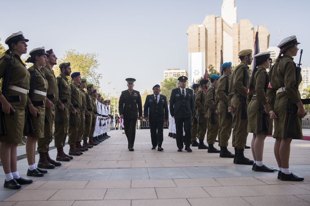 CJCS arrives in Israel