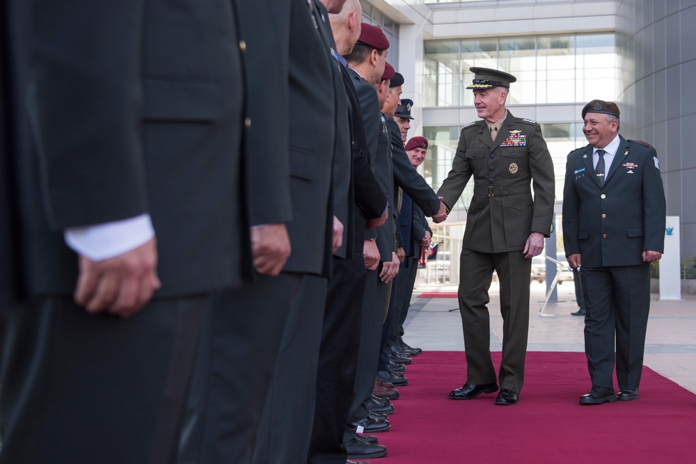 CJCS arrives in Israel