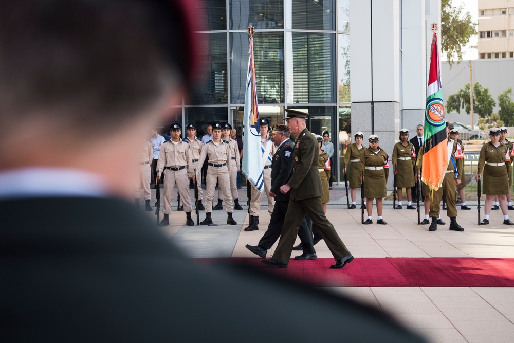 CJCS arrives in Israel