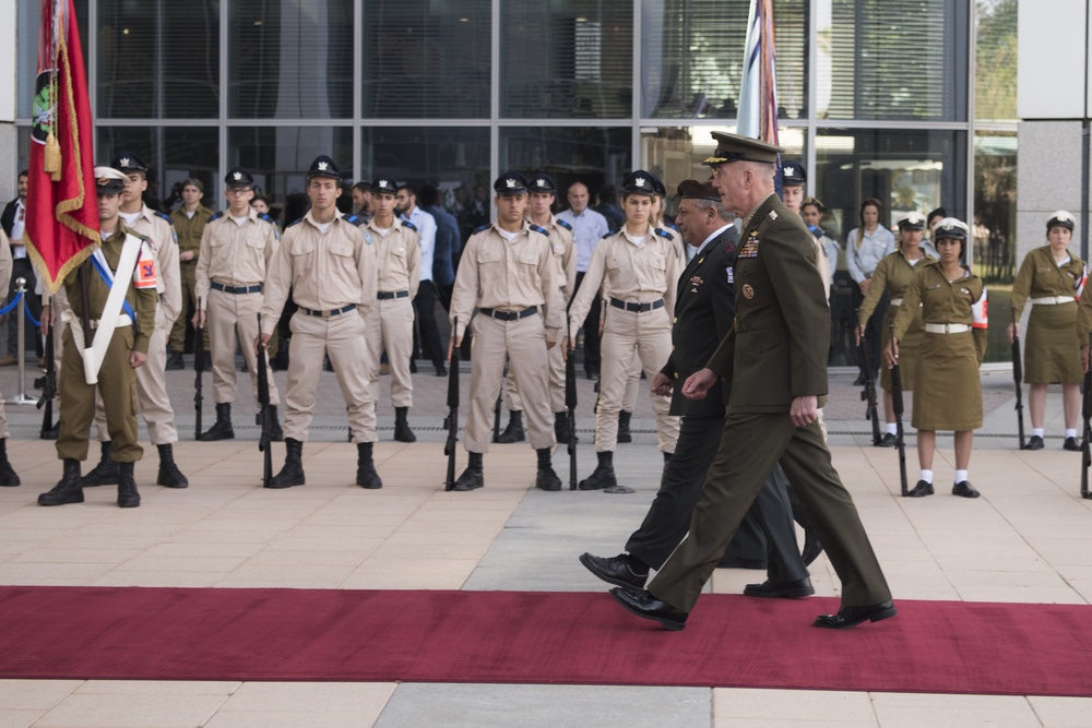 CJCS arrives in Israel