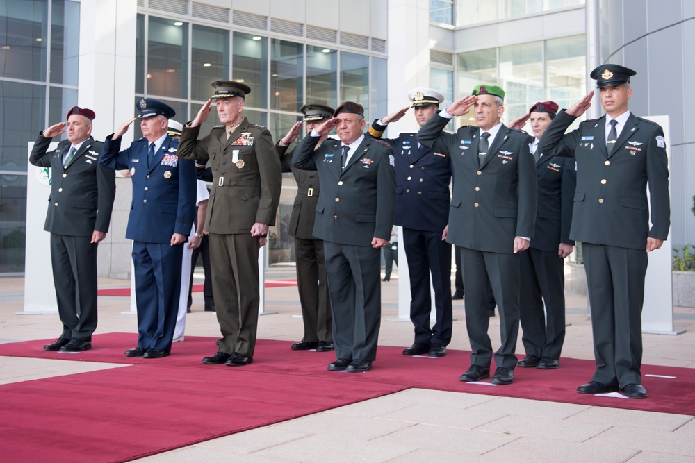 CJCS arrives in Israel