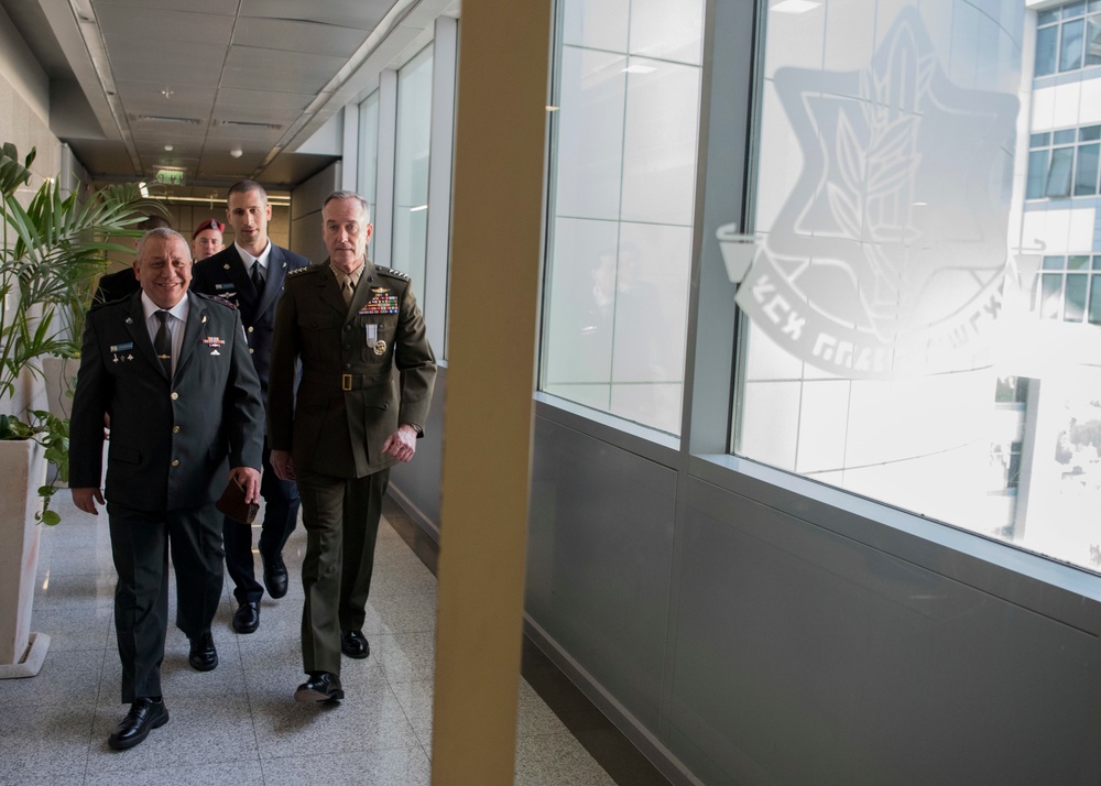 CJCS arrives in Israel