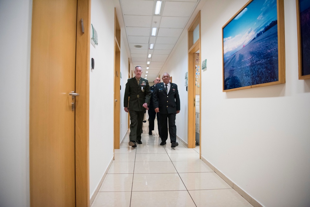 CJCS arrives in Israel