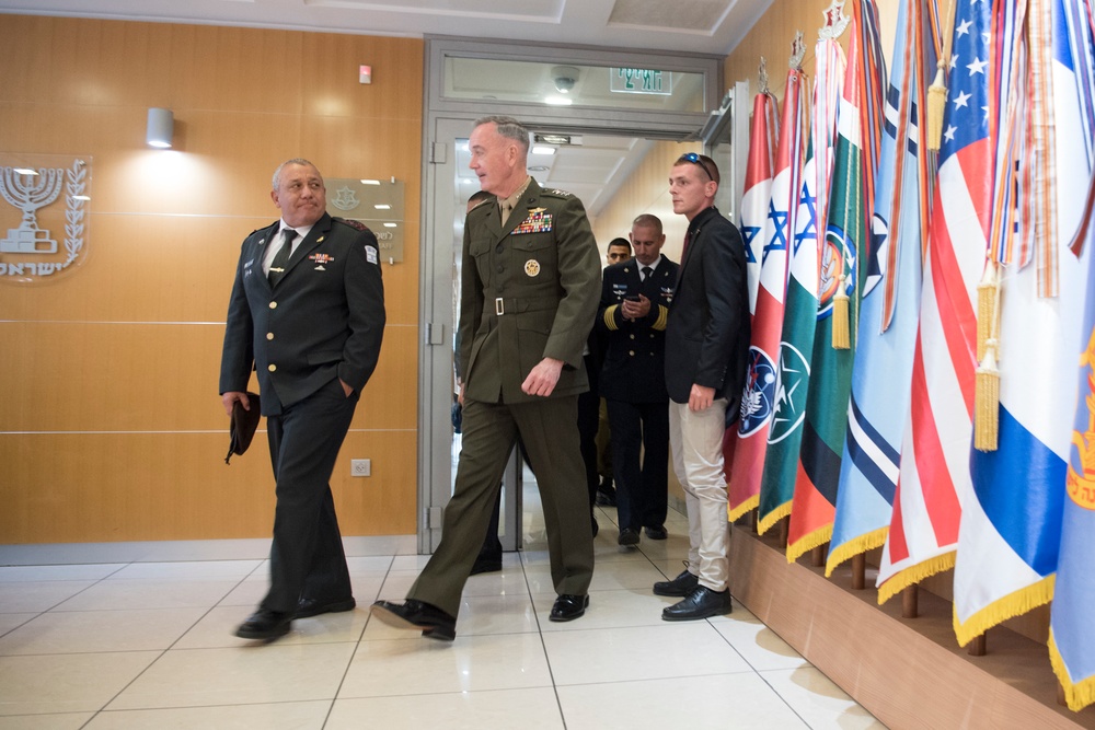 CJCS arrives in Israel