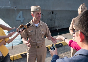 CNO, USS Coronado, USS Sterett highlight U.S. Navy presence at Singapore’s International Maritime Review and IMDEX17