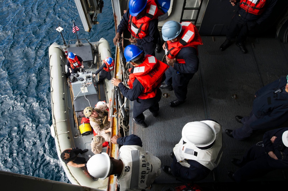 DVIDS Images USS America conducts small boat operations [Image 4 of 4]
