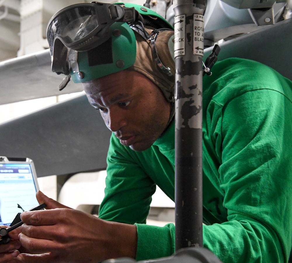 Helicopter Maritime Strike Squadron (HSM) 78 Conducts Maintenance