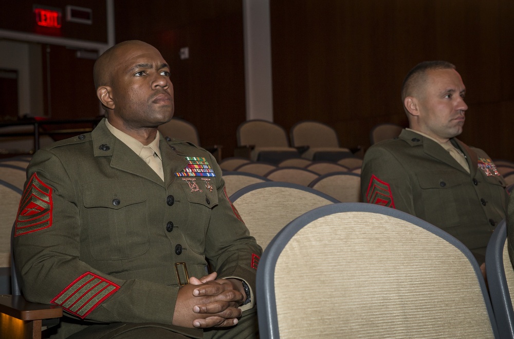 DVIDS - Images - SNCOA Sgt. Singleton Lecture [Image 2 of 8]