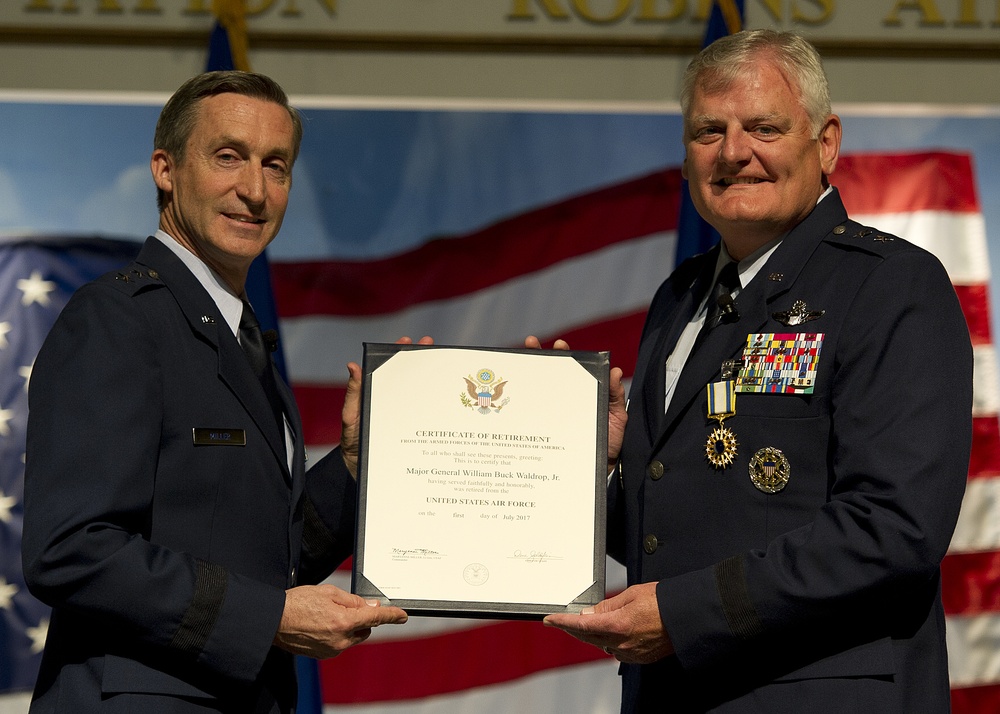 Major General William Buck Waldrop, Jr. Retirement Ceremony