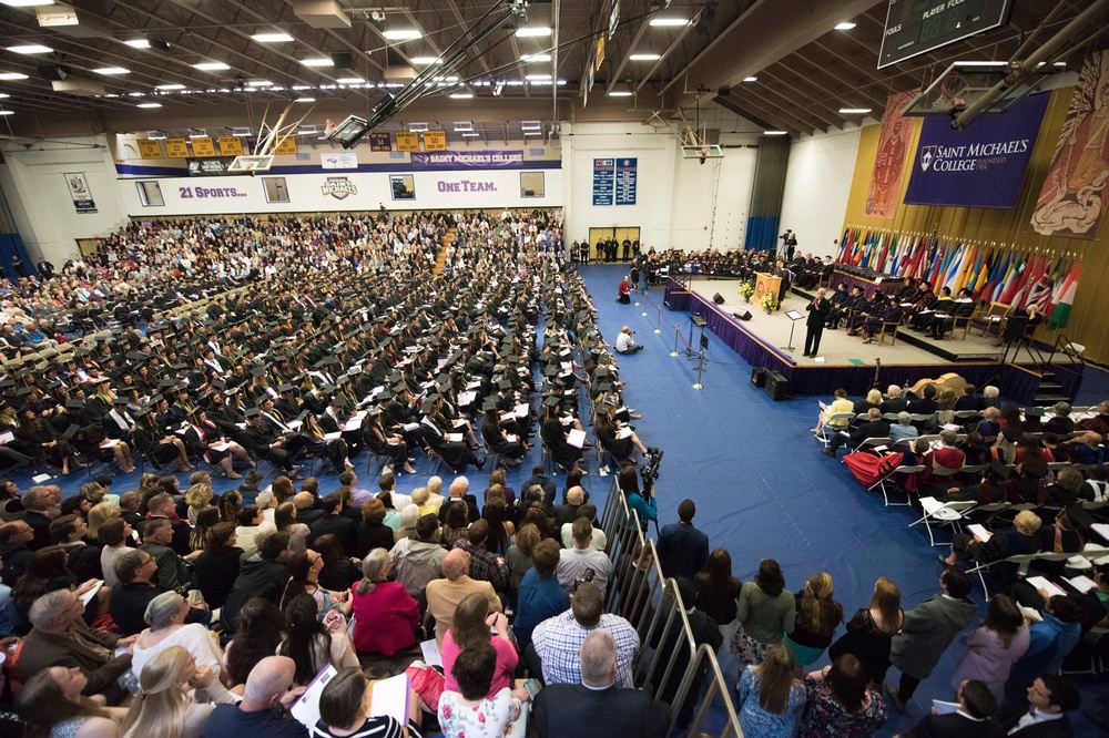 DVIDS Images CJCS speaks at Saint Michaels College Commencement