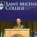 CJCS speaks at Saint Michaels College Commencement Ceremonty