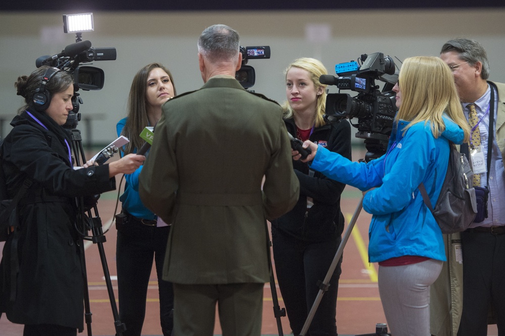 CJCS speaks at Saint Michaels College Commencement Ceremonty