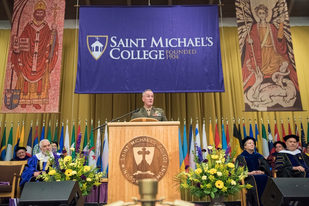 DVIDS Images CJCS speaks at Saint Michaels College Commencement