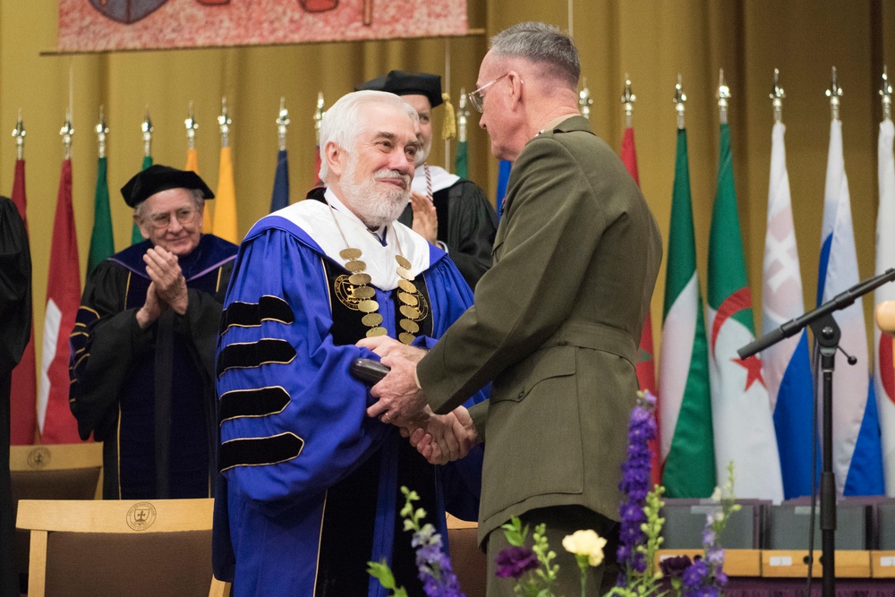 CJCS speaks at Saint Michaels College Commencement Ceremonty