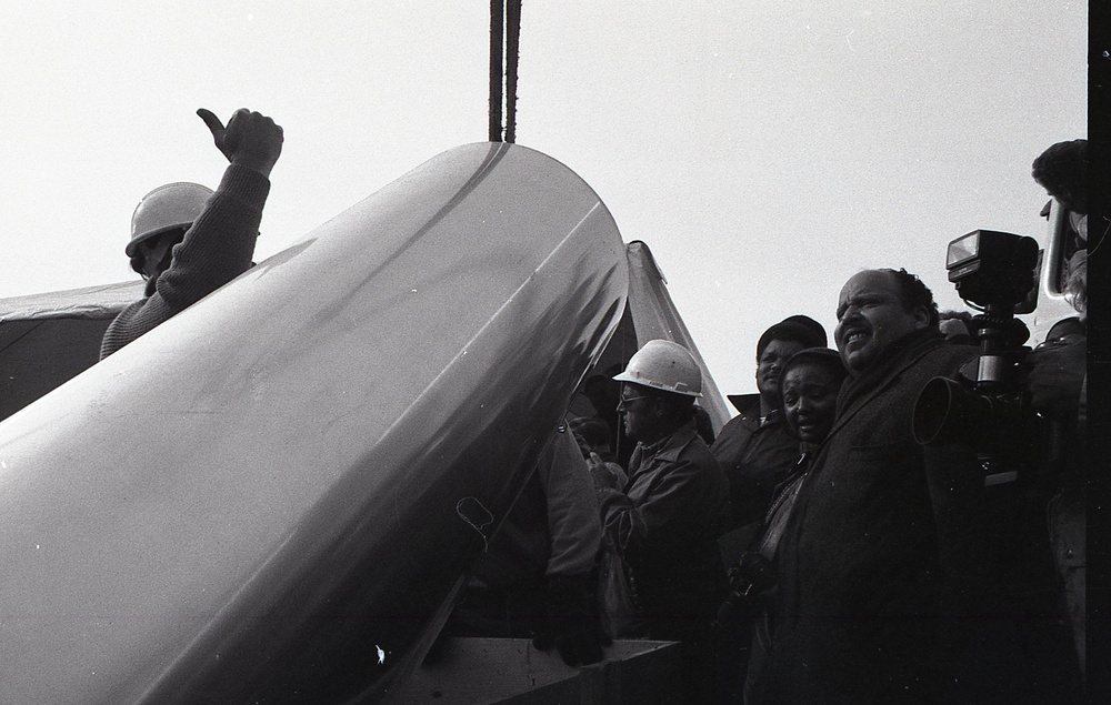 Martin L. King time capsule implant in Washington, DC