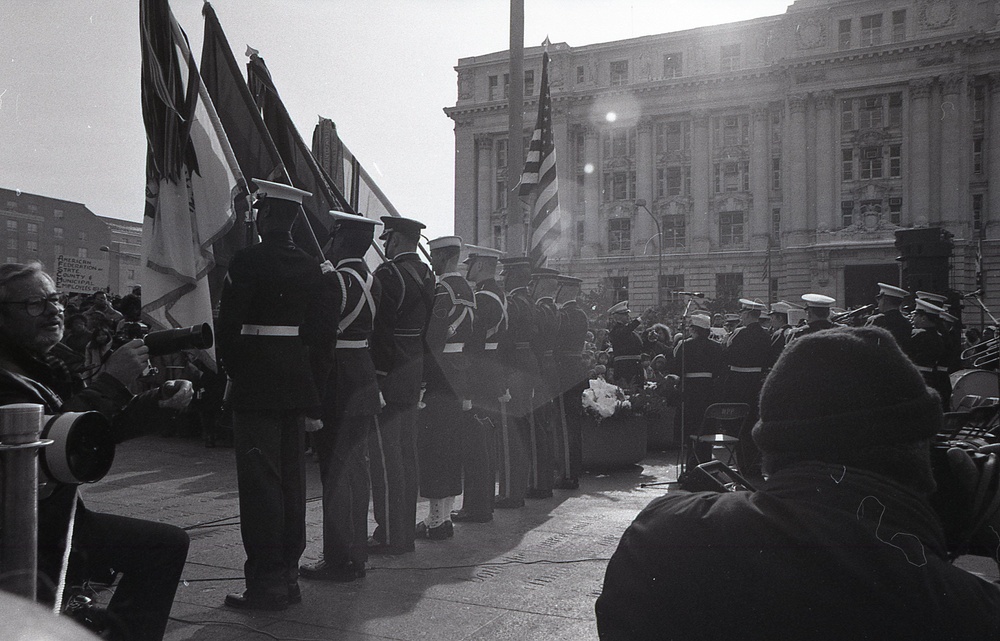 Martin L. King time capsule implant in Washington, DC