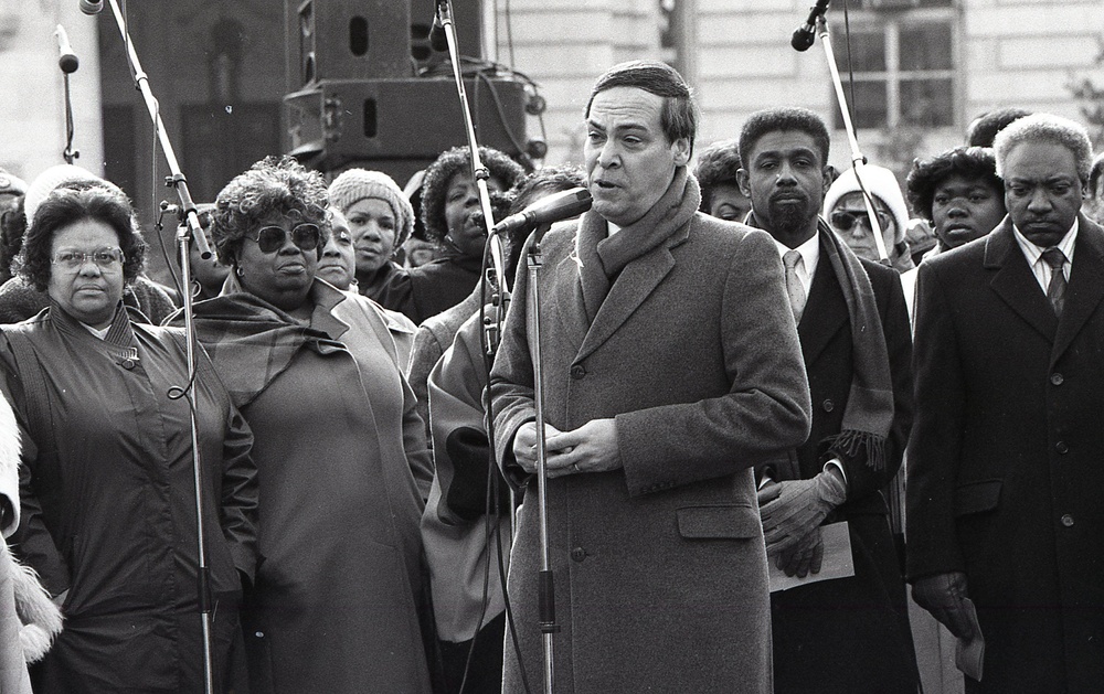 Martin L. King time capsule implant in Washington, DC