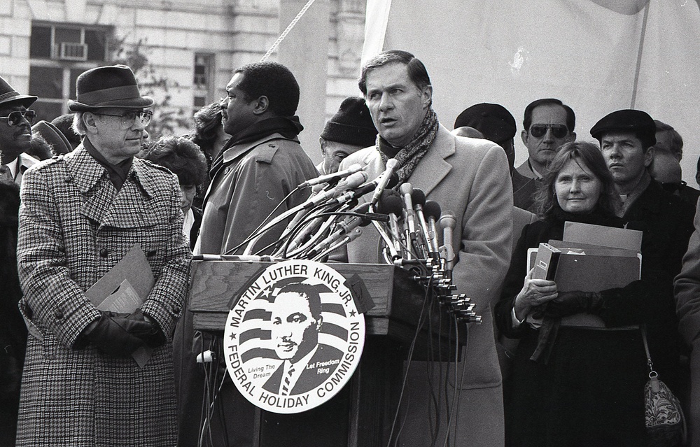 Martin L. King time capsule implant in Washington, DC