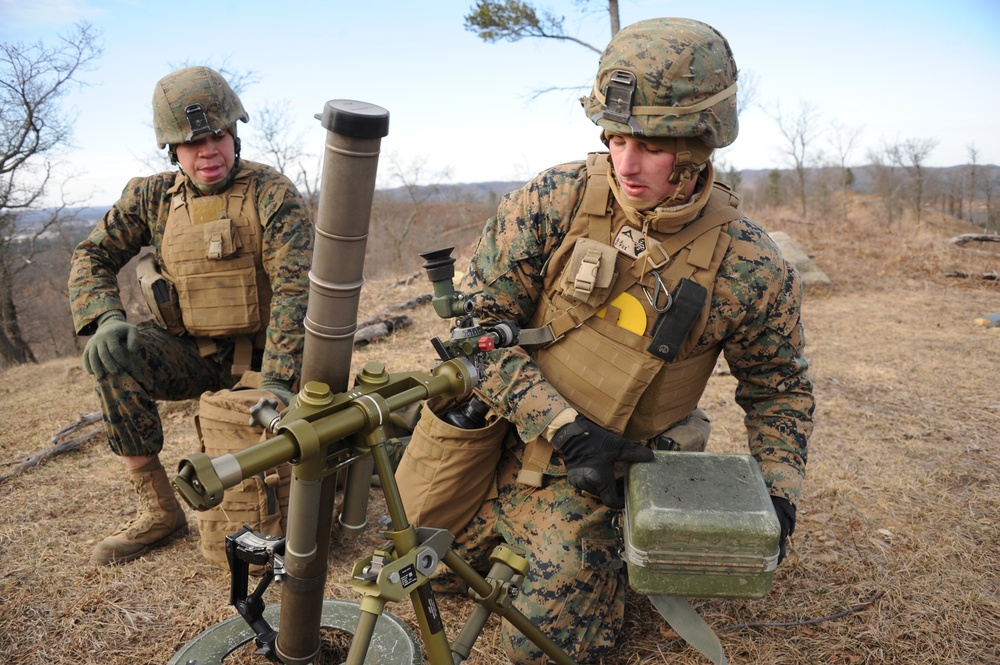 US MARINES NAVIGATE FORT MCCOY TRENCHES