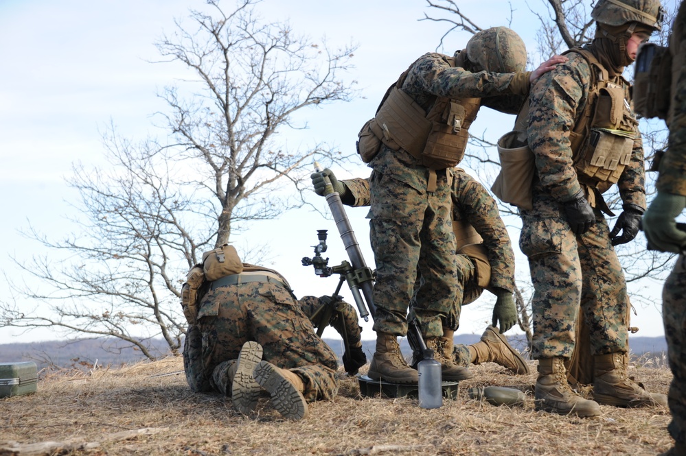 US MARINES NAVIGATE FORT MCCOY TRENCHES