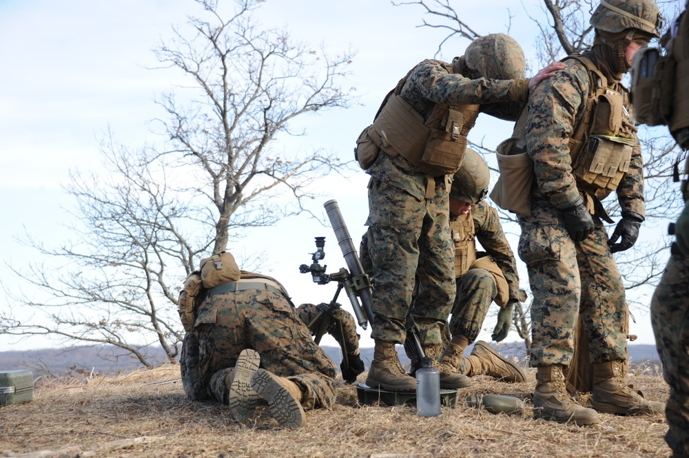 US MARINES NAVIGATE FORT MCCOY TRENCHES