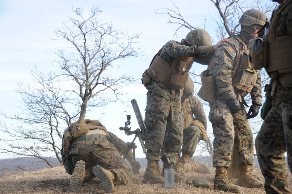 US MARINES NAVIGATE FORT MCCOY TRENCHES