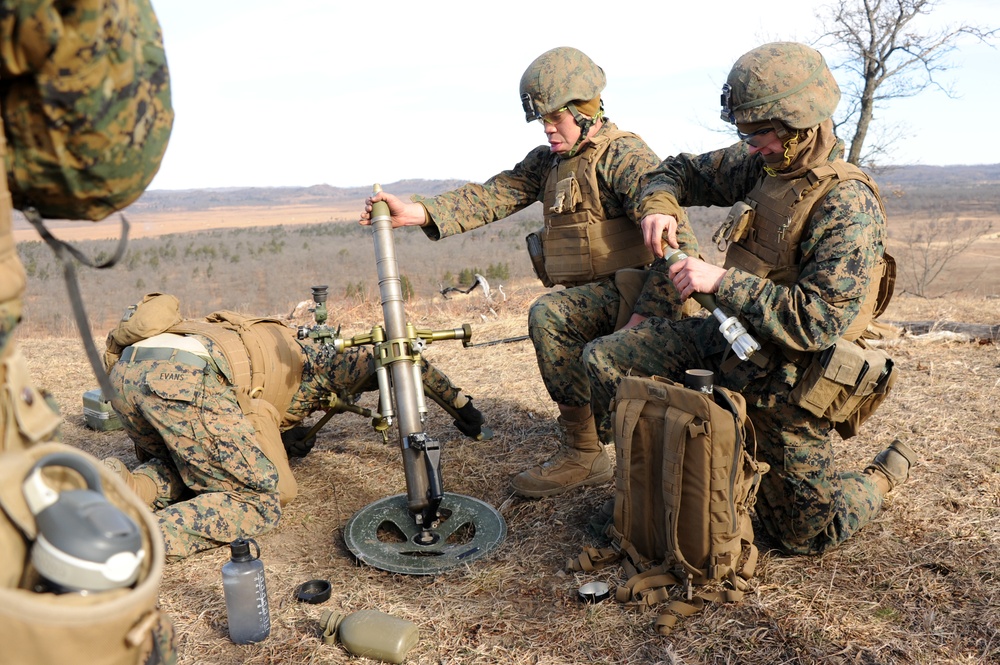 US MARINES NAVIGATE FORT MCCOY TRENCHES