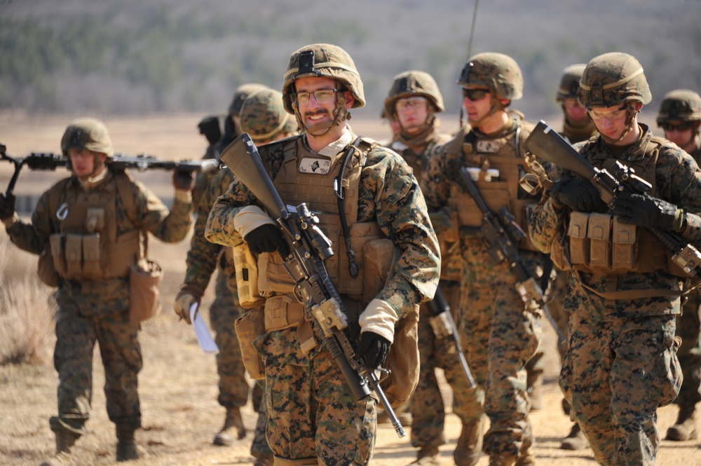 US MARINES NAVIGATE FORT MCCOY TRENCHES