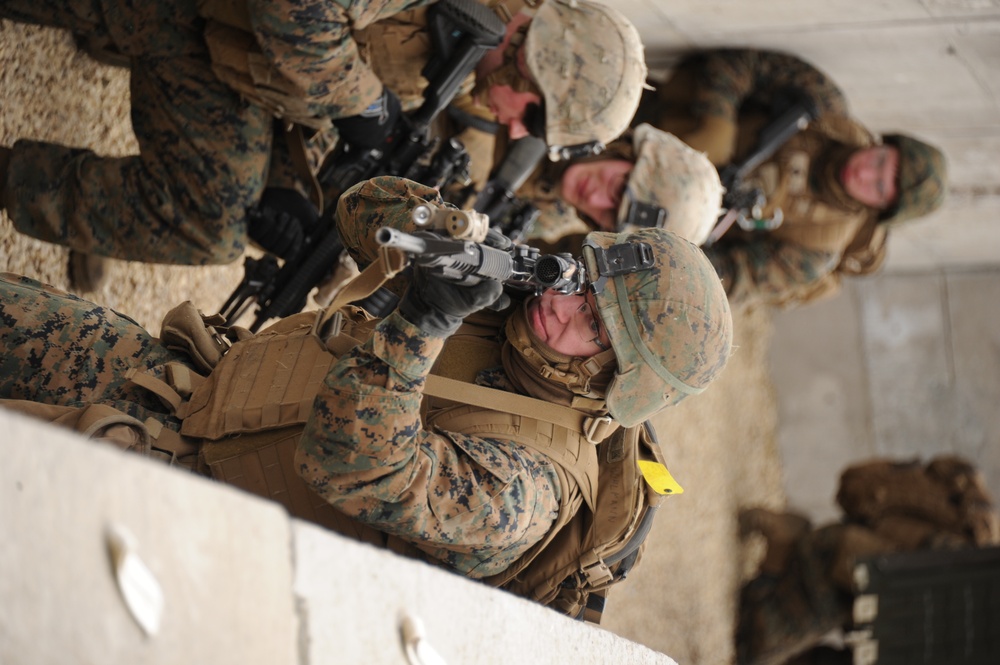 US MARINES NAVIGATE FORT MCCOY TRENCHES