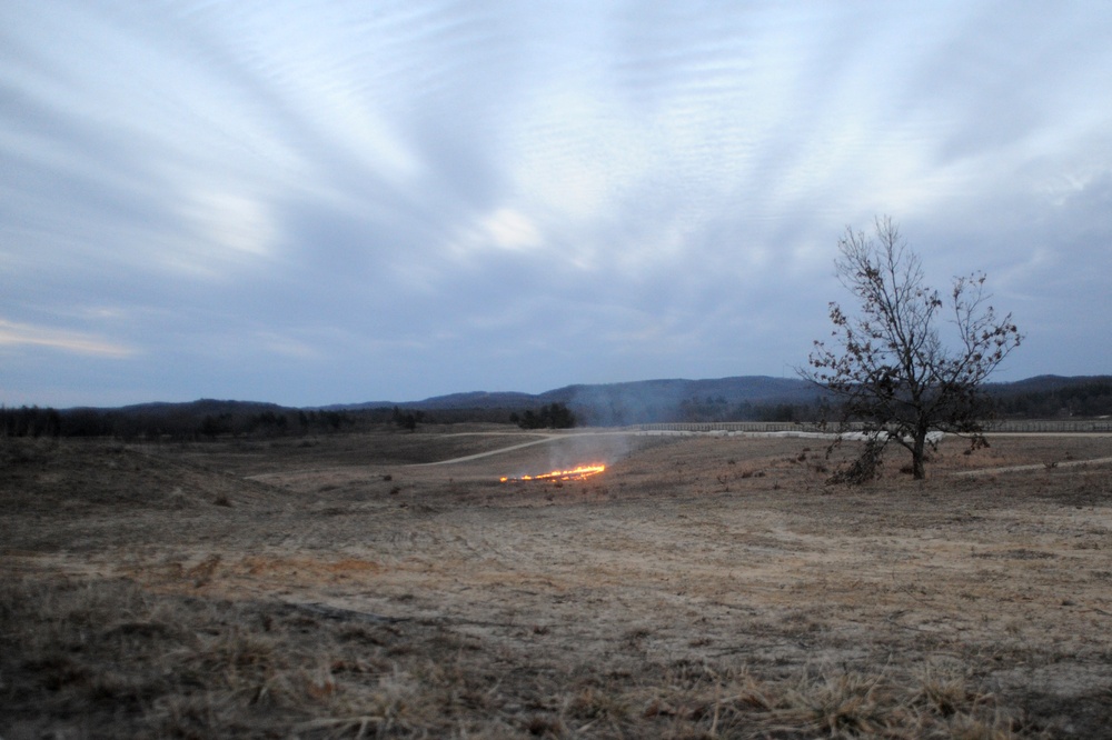 US MARINES NAVIGATE FORT MCCOY TRENCHES