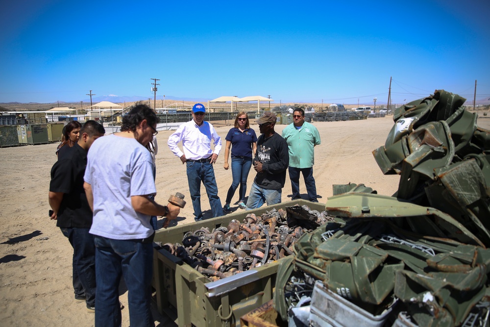 Combat Center hosts San Bernardino Board of Supervisors