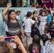 JTF-Bravo hikes over 5000 pounds of food and supplies to San Jerónimo, Comayagua, Honduras.