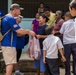 JTF-Bravo hikes over 5000 pounds of food and supplies to San Jerónimo, Comayagua, Honduras.