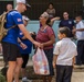 JTF-Bravo hikes over 5000 pounds of food and supplies to San Jerónimo, Comayagua, Honduras.