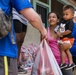 JTF-Bravo hikes over 5000 pounds of food and supplies to San Jerónimo, Comayagua, Honduras.