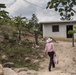 JTF-Bravo hikes over 5000 pounds of food and supplies to San Jerónimo, Comayagua, Honduras.