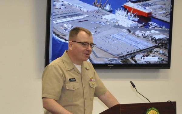 Capt. Chernesky Speaks to PEP Graduates