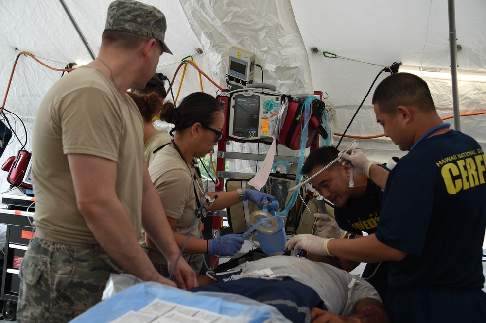 144th Fighter Wing, California Air National Guard participates in Operation Kula Aloha.